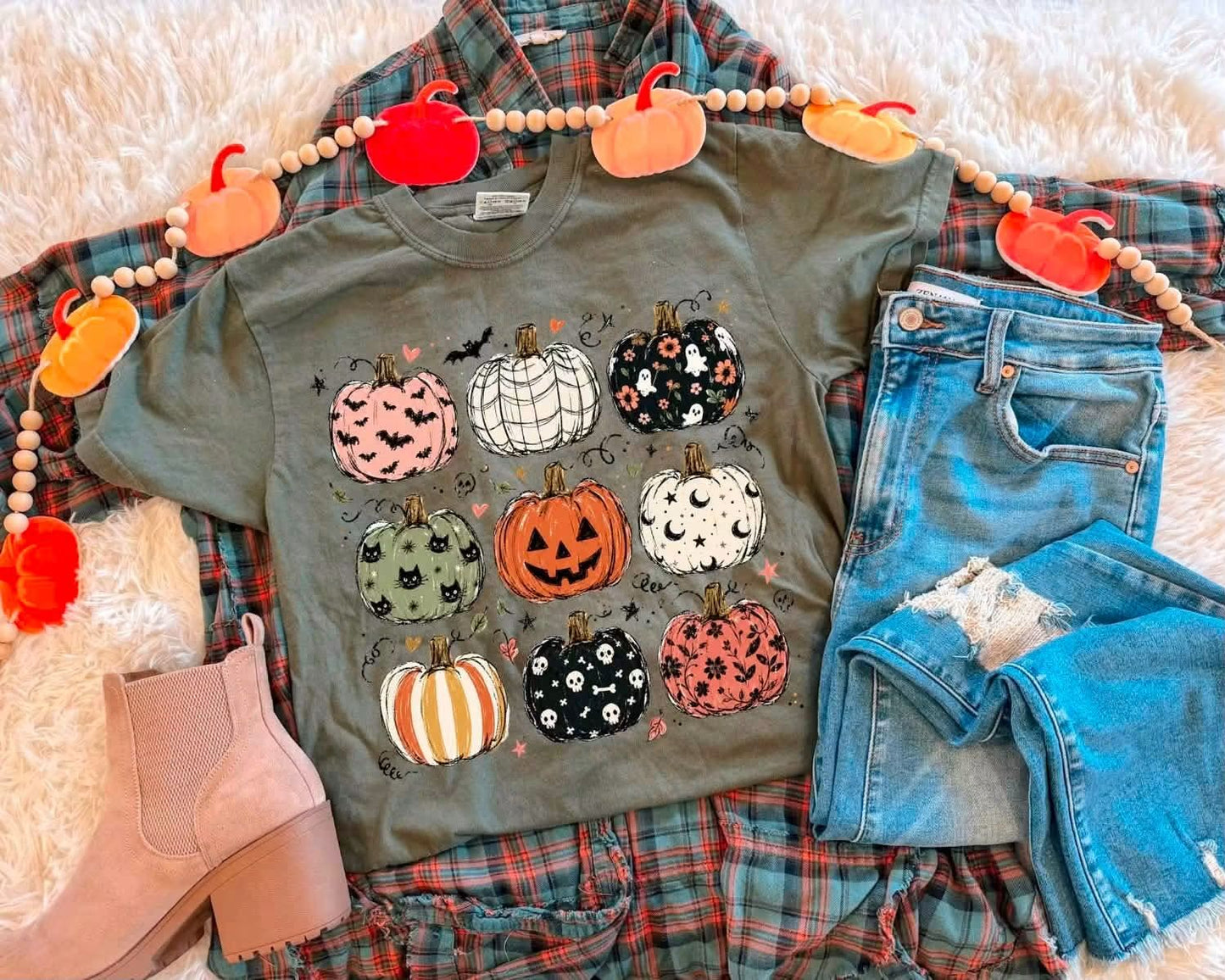 Stacked Pumpkins