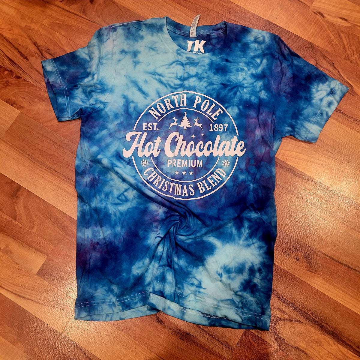 Hot Chocolate Saphire Ice Dye