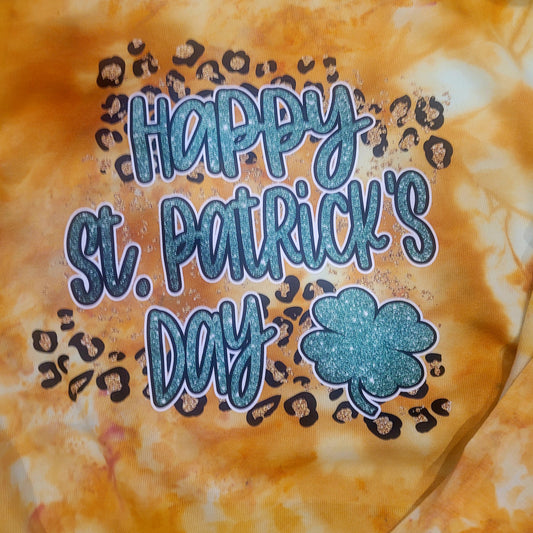 St. PATRICK'S DAY Marigold Ice Dye