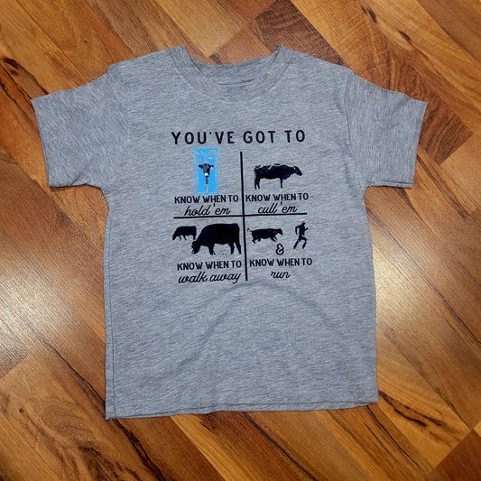 Know When To Hold'em Toddler/Youth