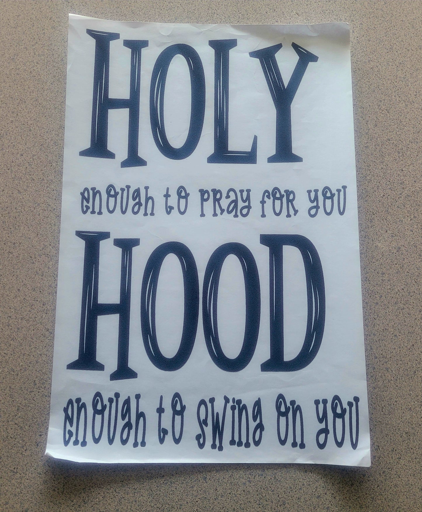 Holy Enough To Pray