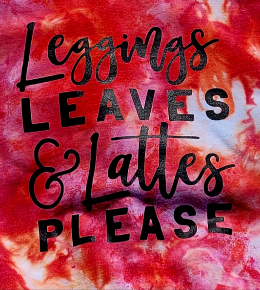 Leggings Leaves And Lattes