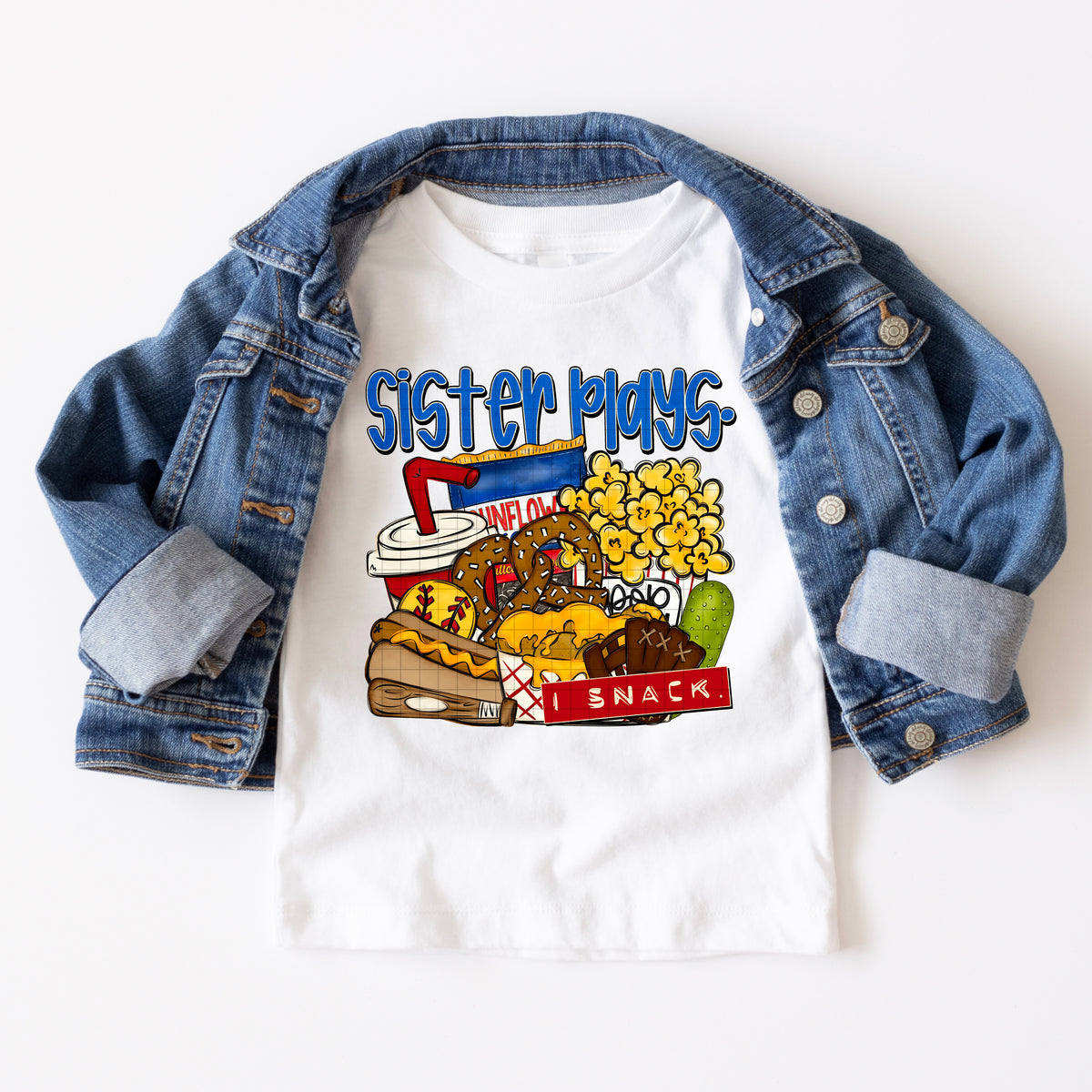 Sister Plays I Snack Toddler/Youth