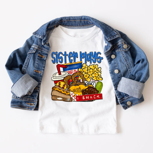 Sister Plays I Snack Toddler/Youth