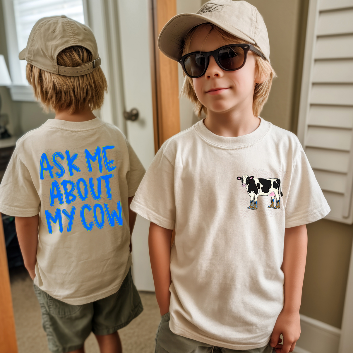 Ask Me About My Cow Toddler/Youth