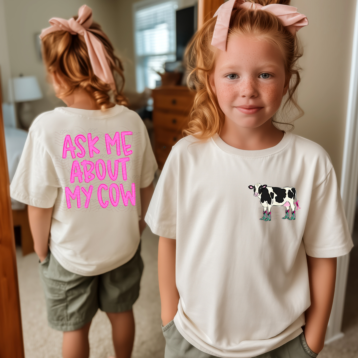 Ask Me About My Cow Toddler/Youth