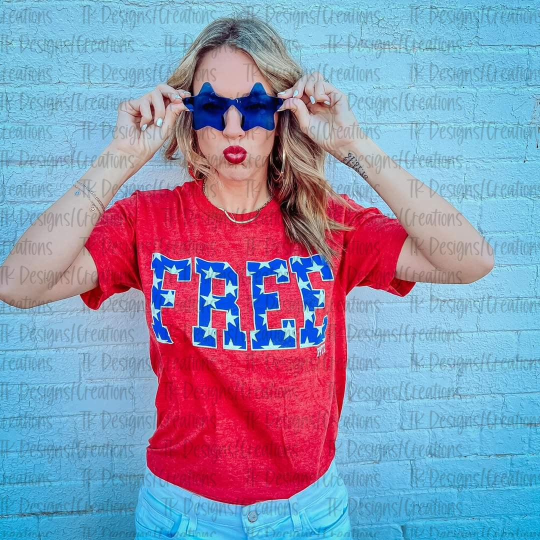 Free Glitter Tee