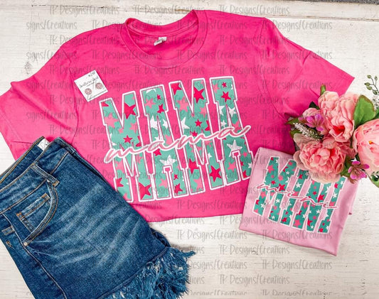 Pink Floral Mama