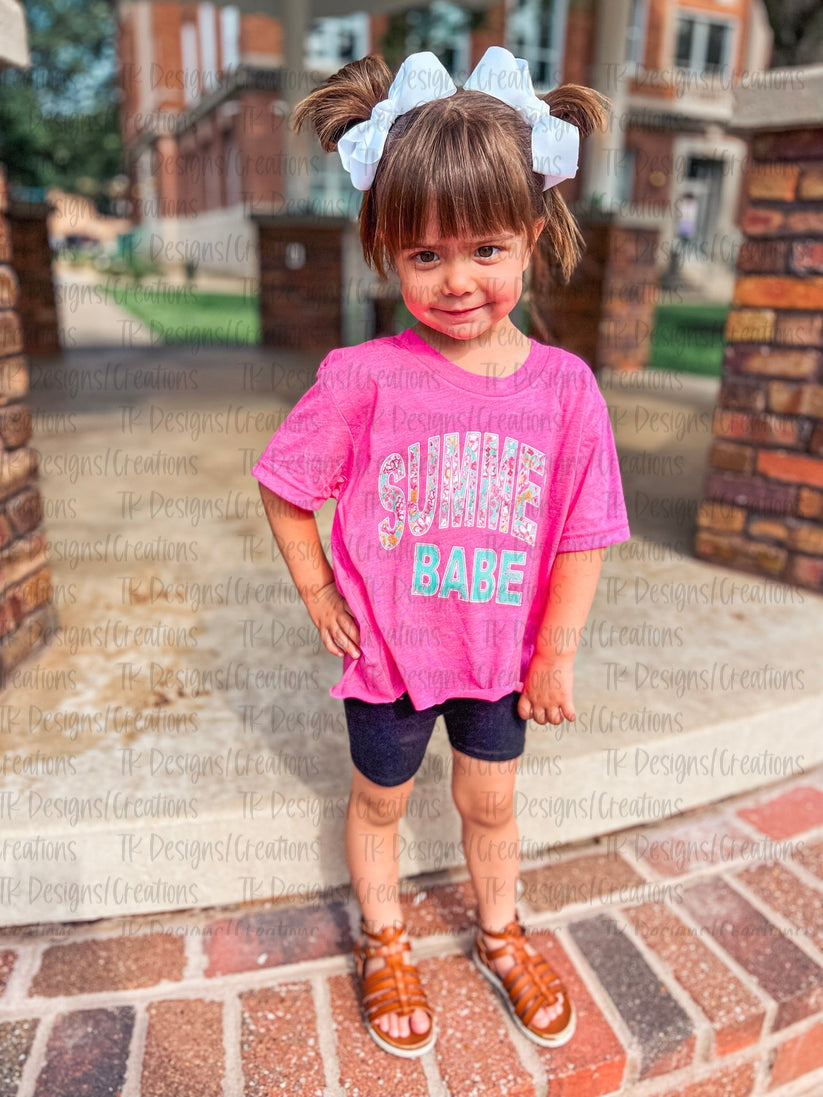 Summer Babe Pink Kids