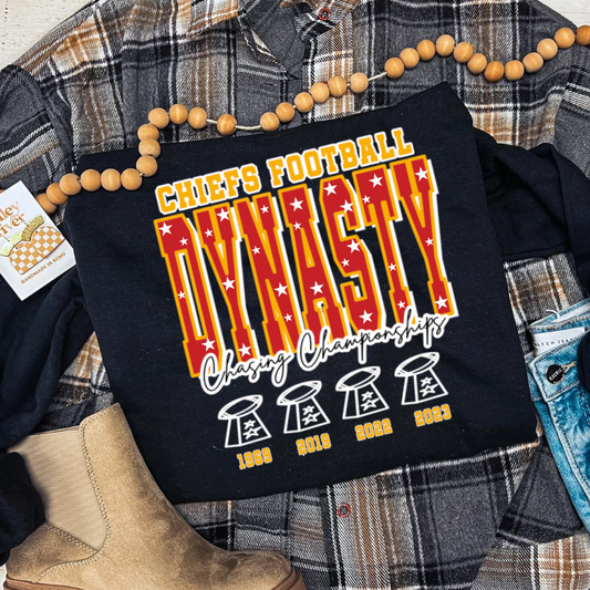 Cheifs Football Dynasty Crewneck