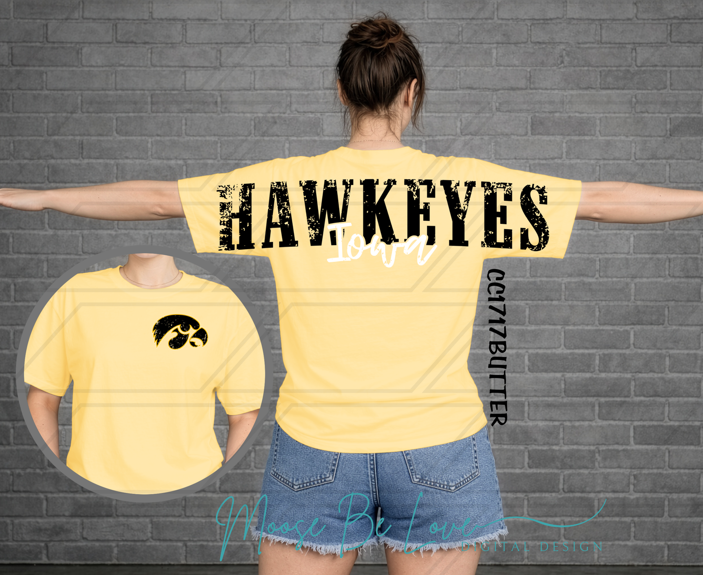 Iowa With Front and Back