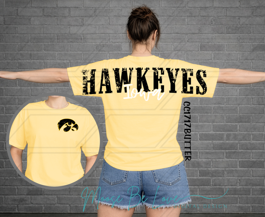 Iowa With Front and Back