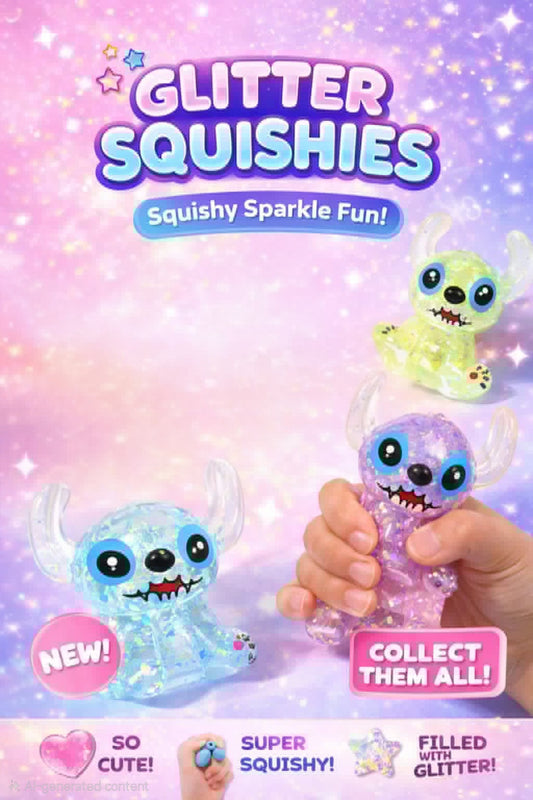 Glitter Squish Pals