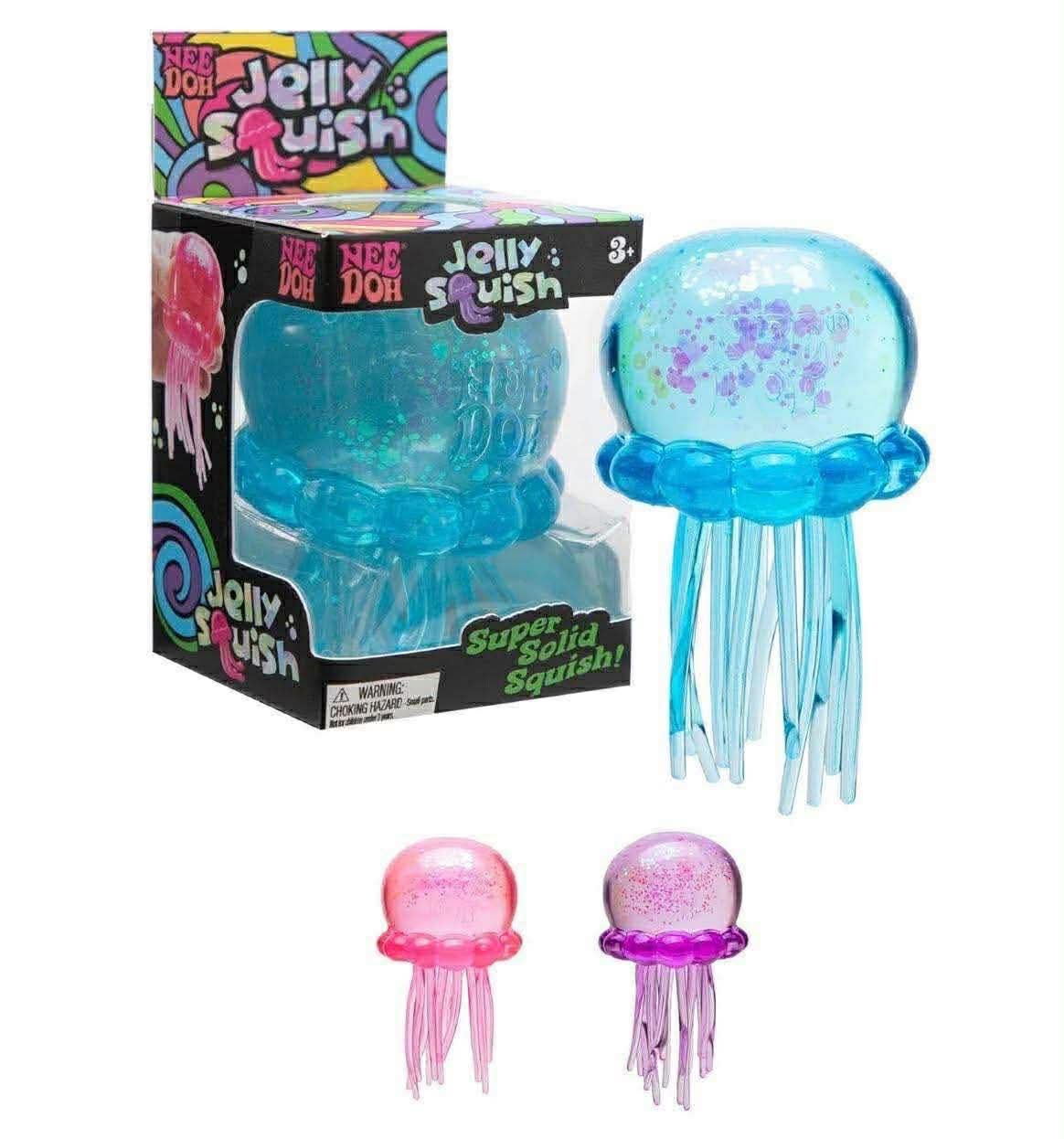 Squishy Jellyfish and Axolotl